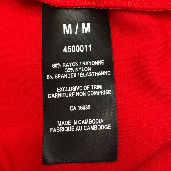 Rachel Roy, Red Chic Dress, Medium - Picture 9 of 10